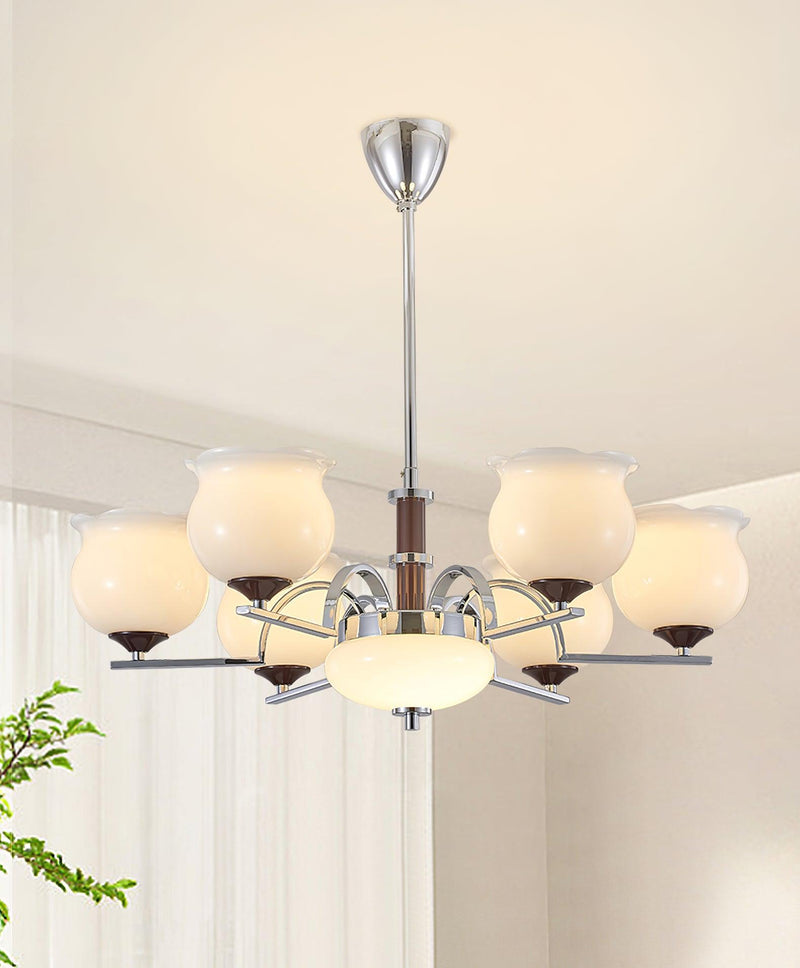 Keston Polished Chrome Chandelier