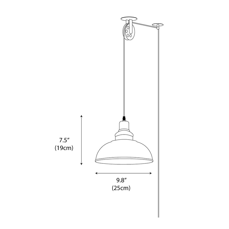 Kighsin Pulley Pendant Light