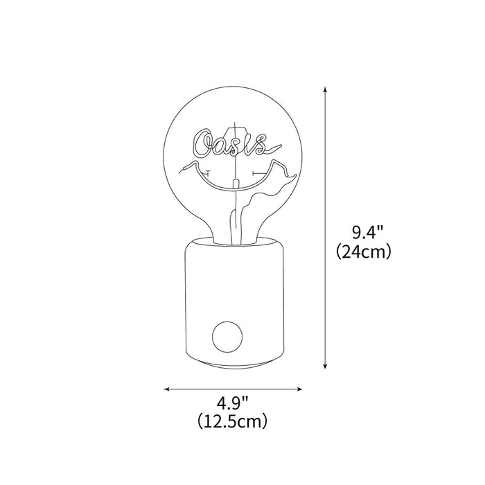 Kuitt Smiley Table Lamp 4.9"