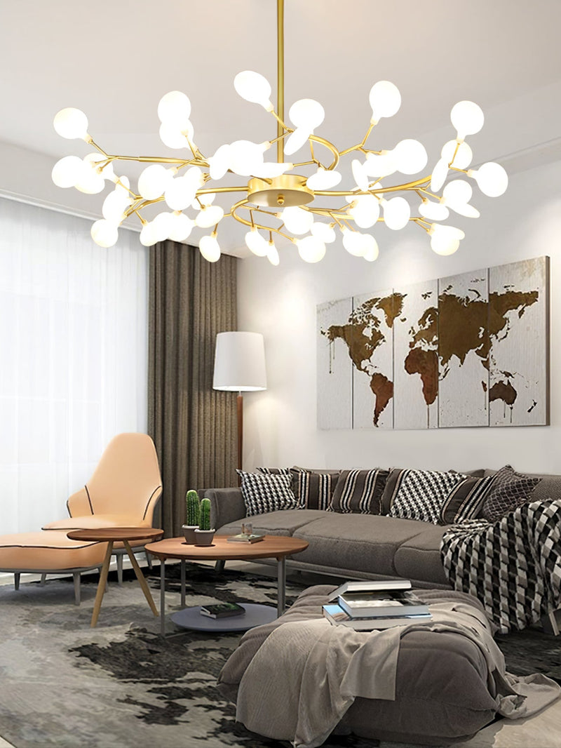 LED Firefly Sputnik Chandelier