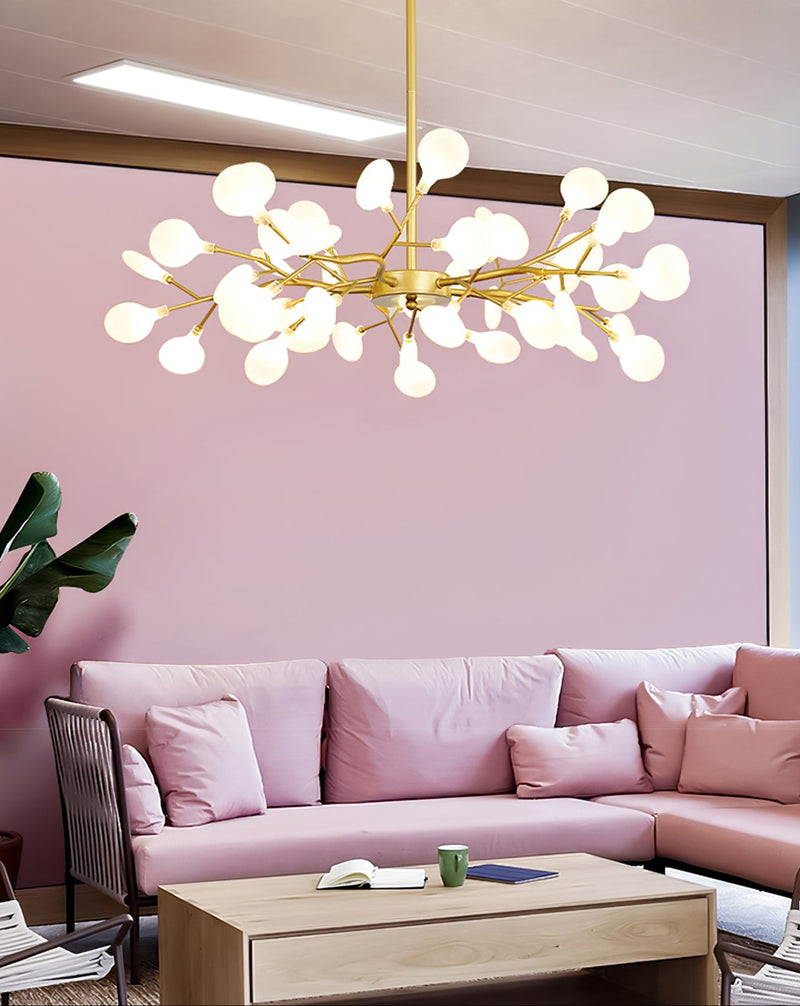 LED Firefly Sputnik Chandelier