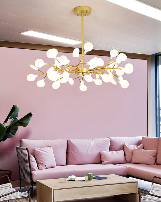 LED Firefly Sputnik Chandelier