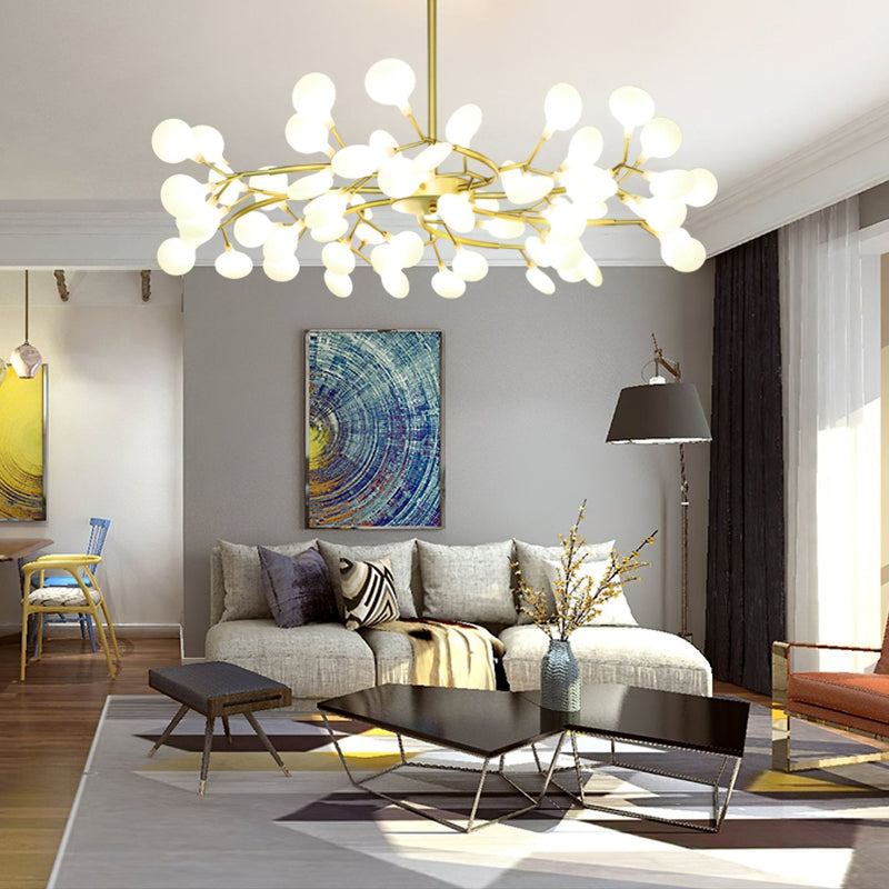 LED Firefly Sputnik Chandelier