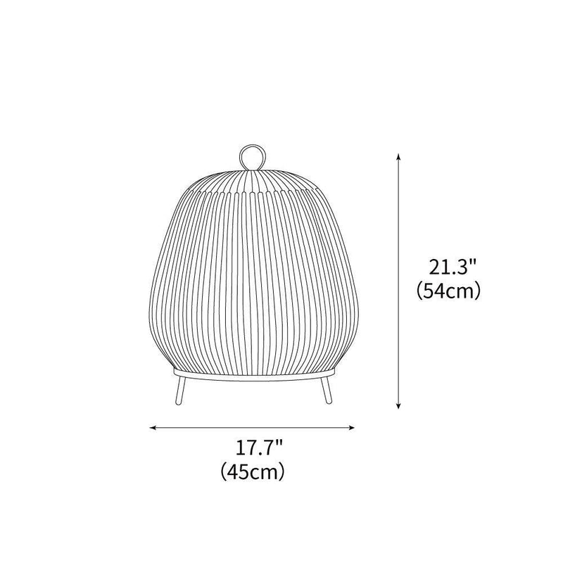 Lantern Knit Table Lamp