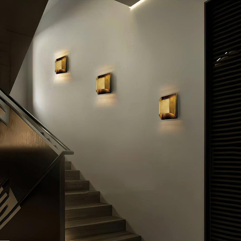 Leclerc Brass Wall Lamp