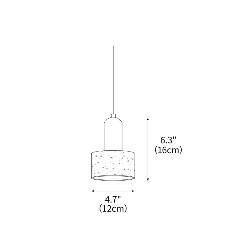 Liam Round Pendant Lamp 4.7"