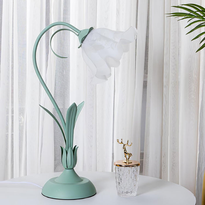 Lily of The Valley Table Lamp 11.8"