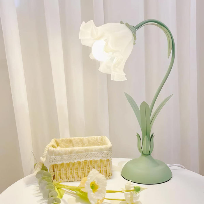 Lily of The Valley Table Lamp 11.8"