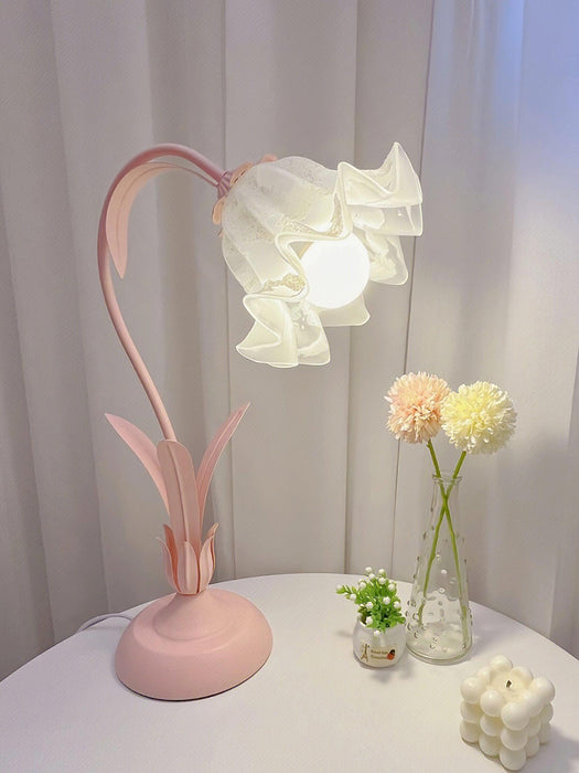 Lily of The Valley Table Lamp 11.8"