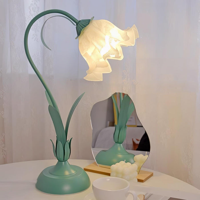 Lily of The Valley Table Lamp 11.8"