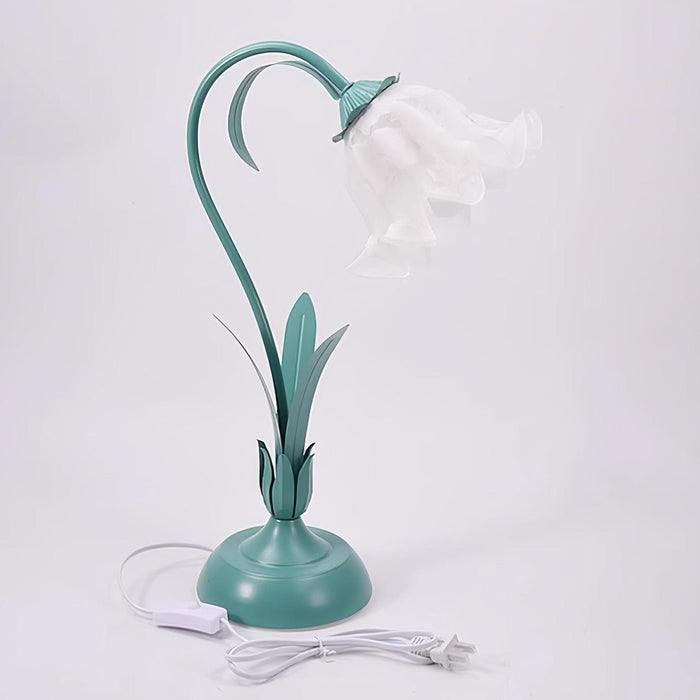 Lily of The Valley Table Lamp 11.8"