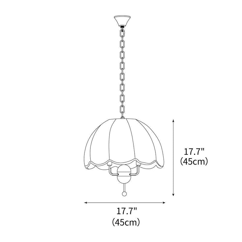 Little Ghost Head Pendant Light 17.7"