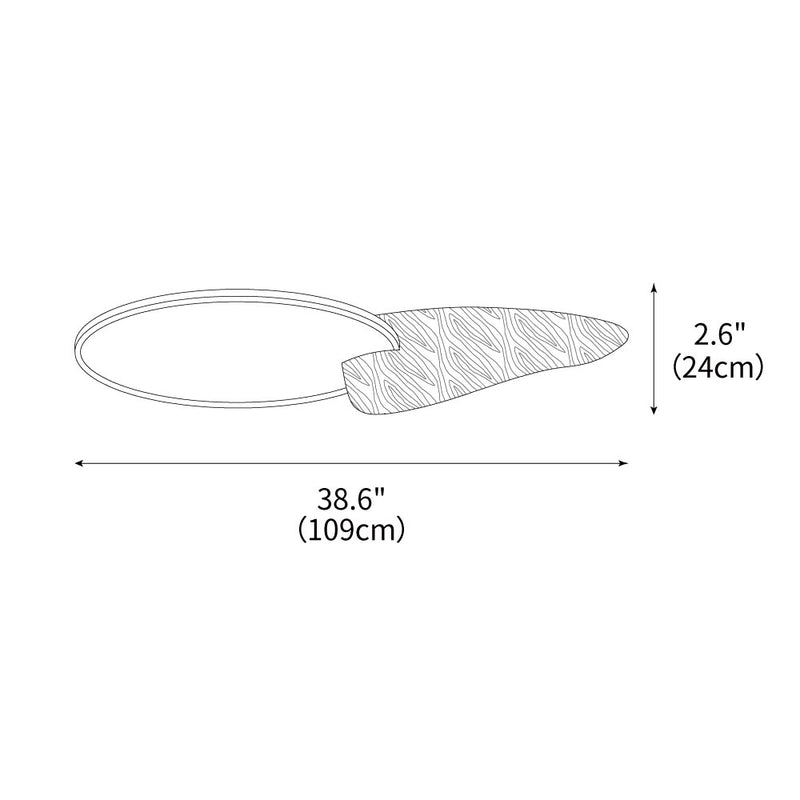 Lone Peak Ceiling Lamp 35.6"