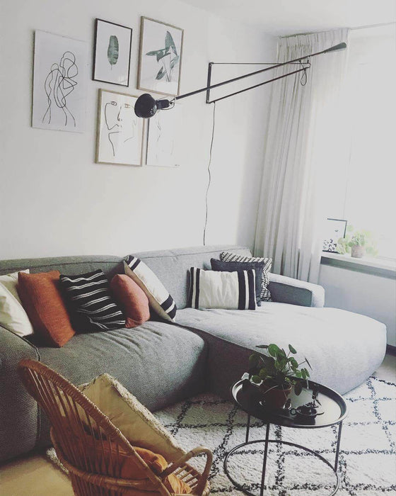 Long Arm Living Room Art Wall Lamp