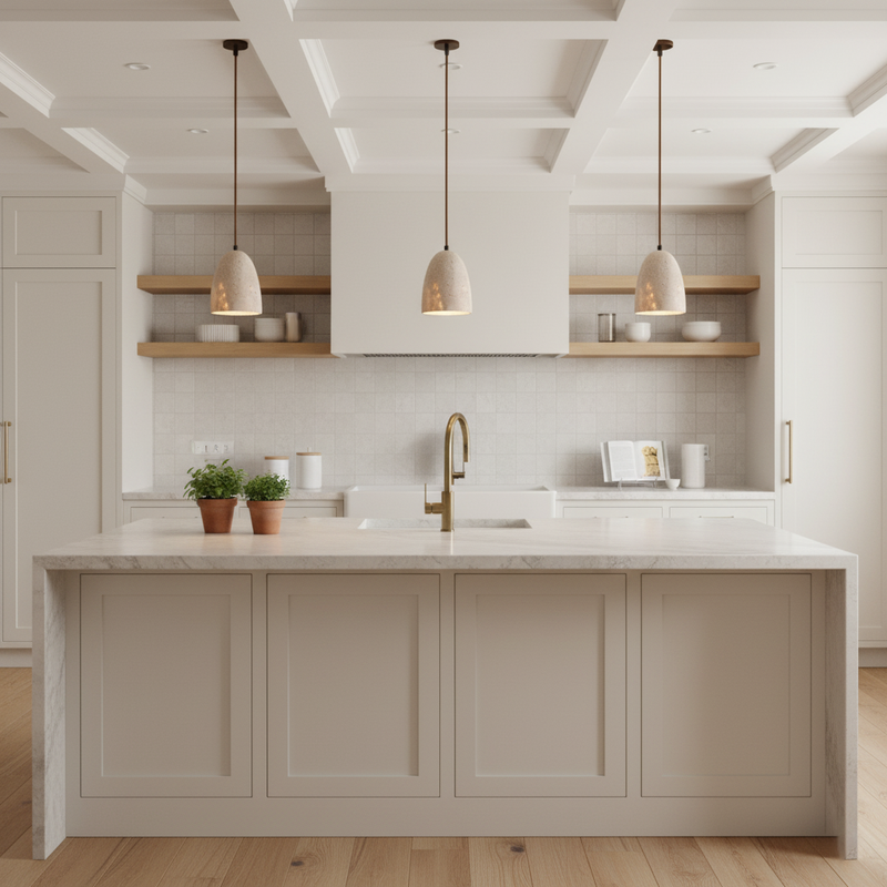 Luminary Stone Pendant Lamp 4.7"