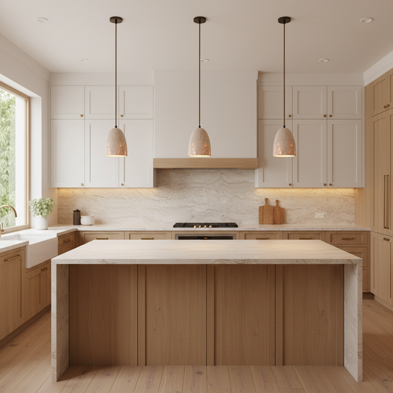 Luminary Stone Pendant Lamp 4.7"