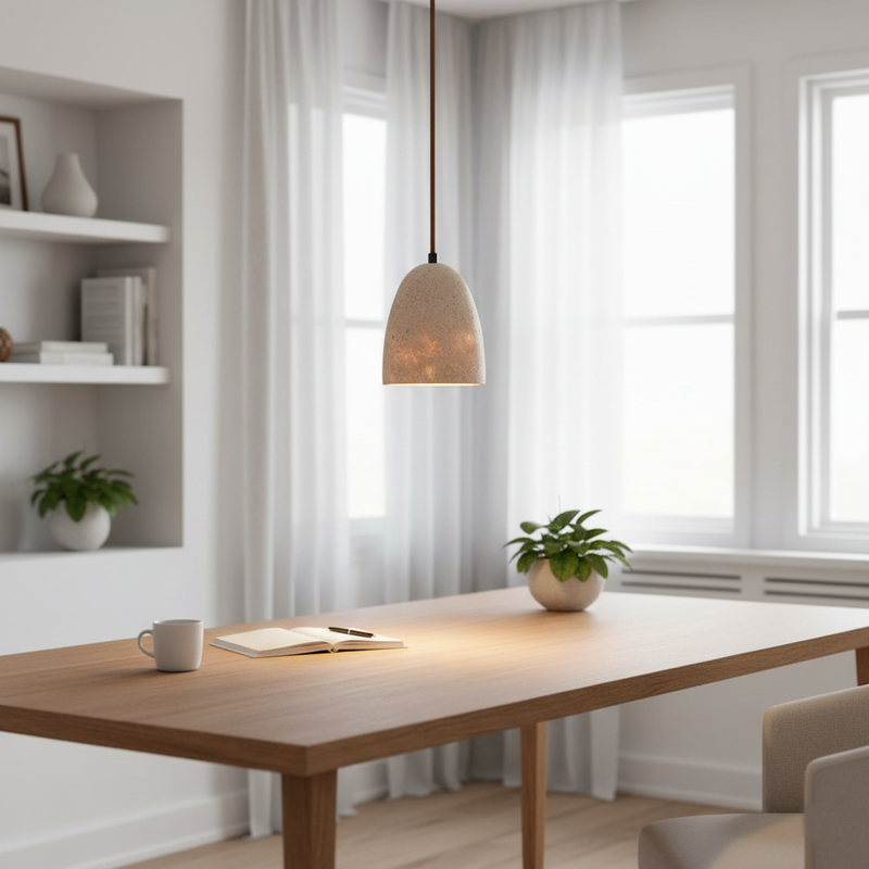 Luminary Stone Pendant Lamp 4.7"