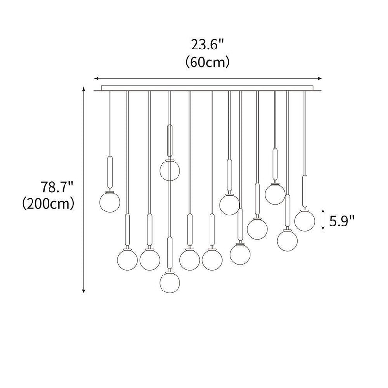 Luna Orb Pendant Light