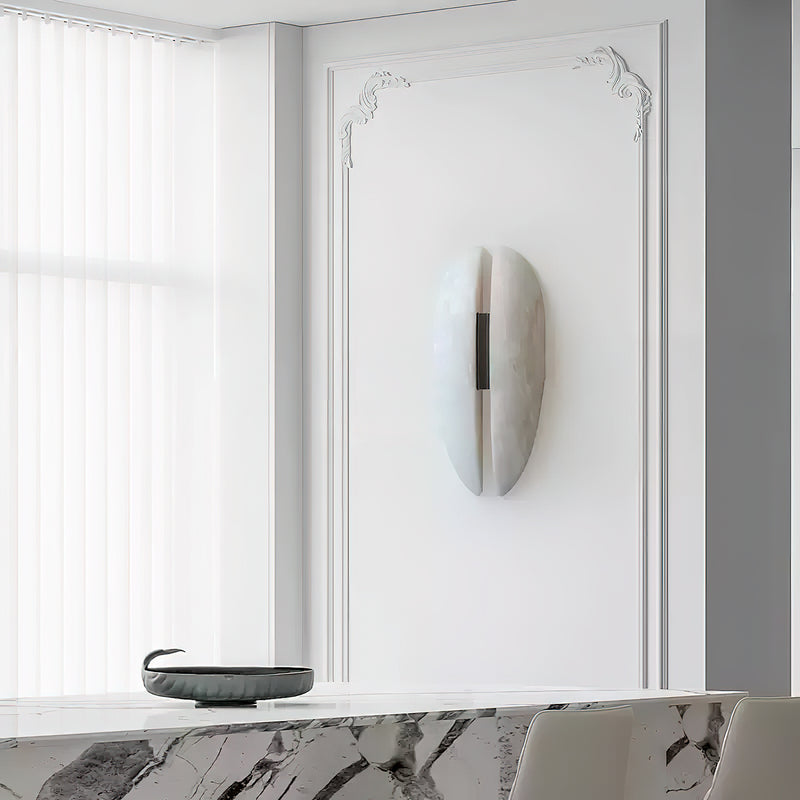 Luna Abalaster Wall Lamp