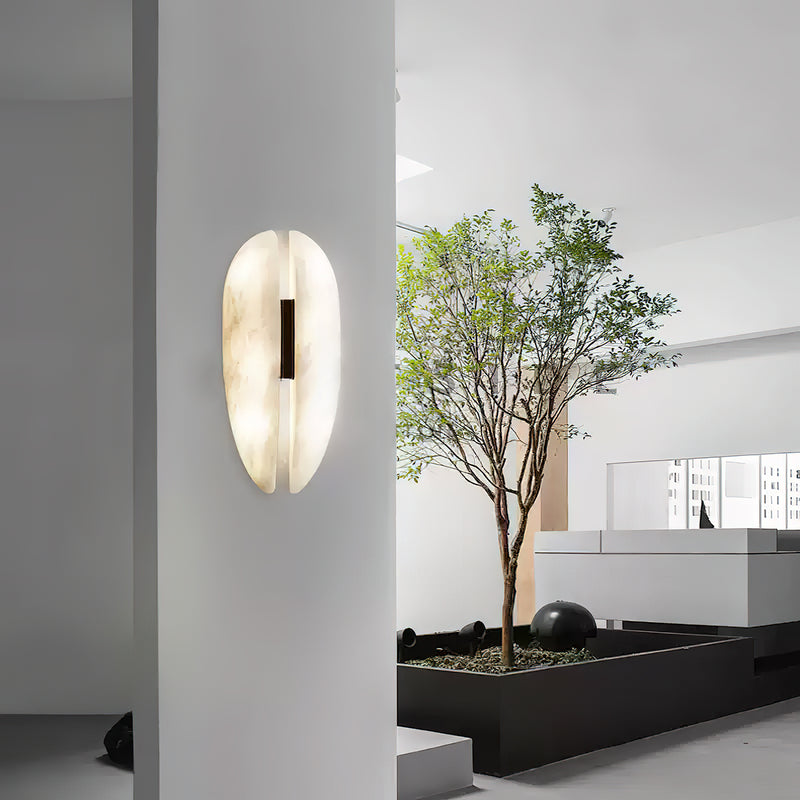 Luna Abalaster Wall Lamp