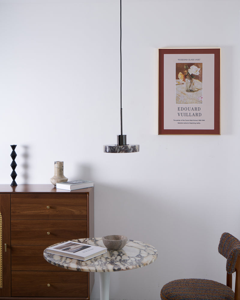 Luna Aura Marble Pendant Light