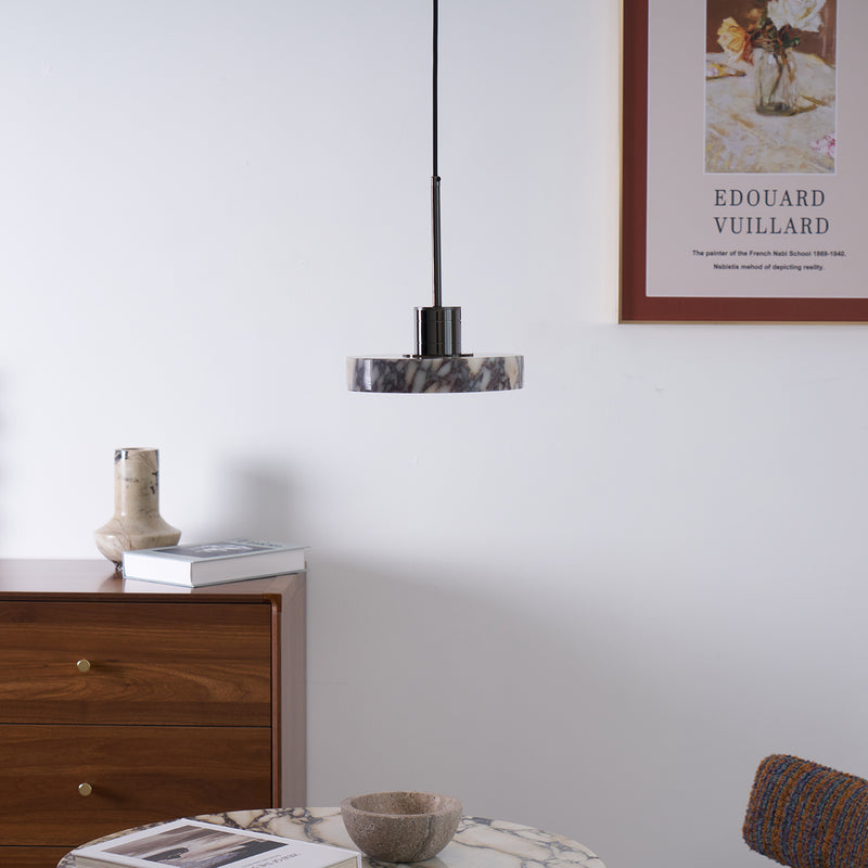 Luna Aura Marble Pendant Light