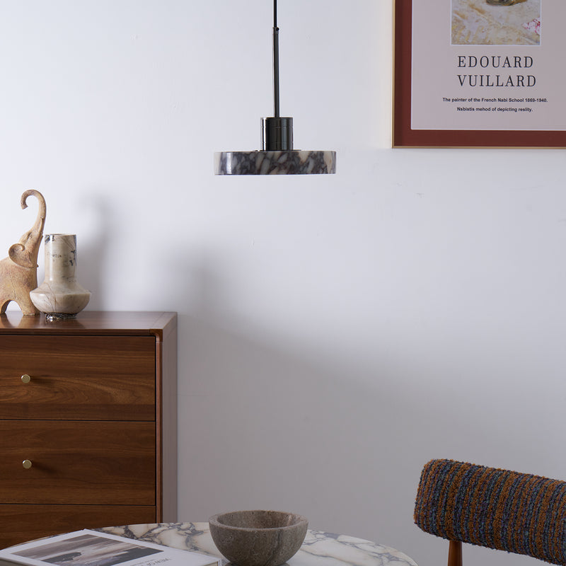Luna Aura Marble Pendant Light