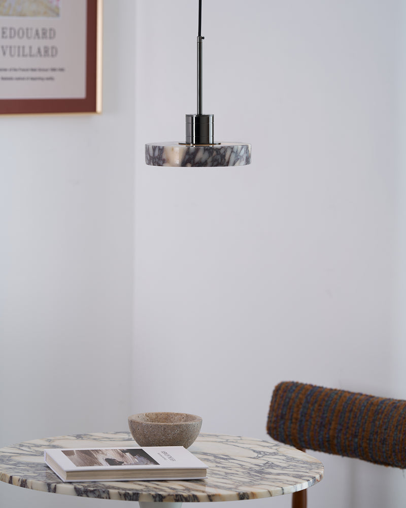 Luna Aura Marble Pendant Light