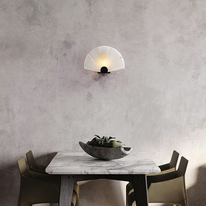 Luna Fan Wall Lamp 13.8"