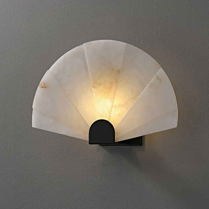 Luna Fan Wall Lamp 13.8"