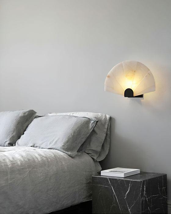 Luna Fan Wall Lamp 13.8"