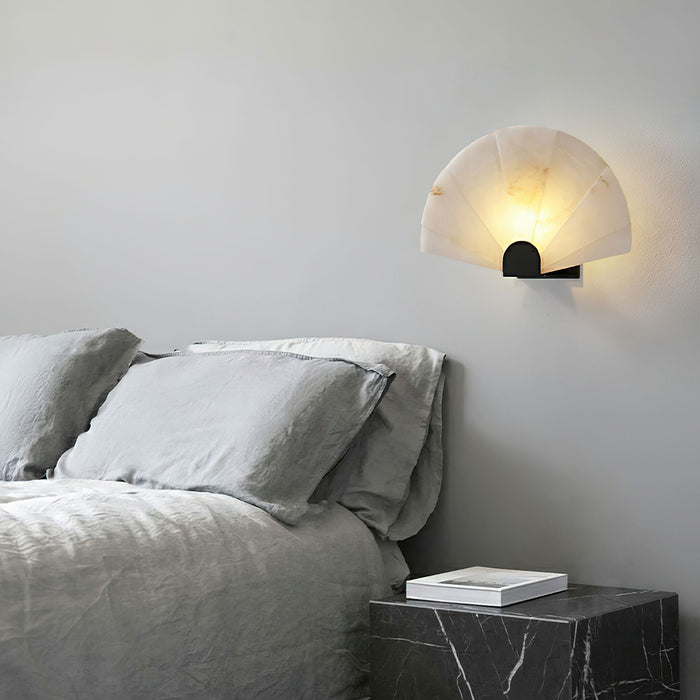 Luna Fan Wall Lamp 13.8"