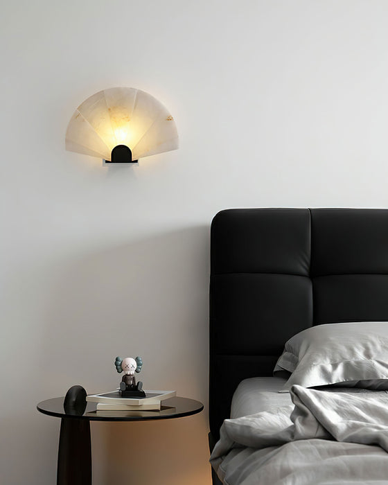 Luna Fan Wall Lamp 13.8"