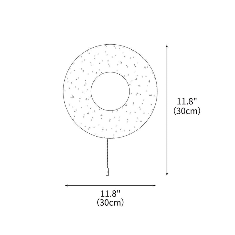 Lunar Halo Ring Wall Lamp