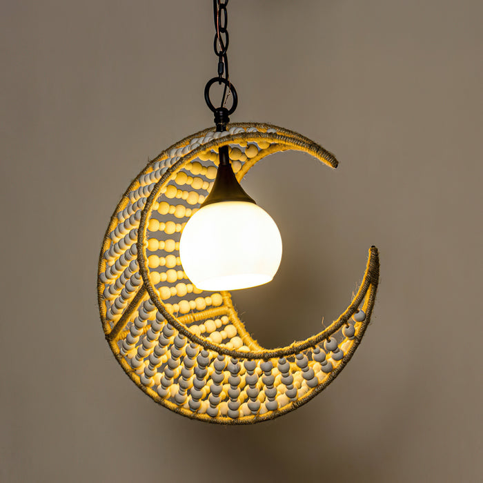 Lunar Crest Pendant Lamp 15"