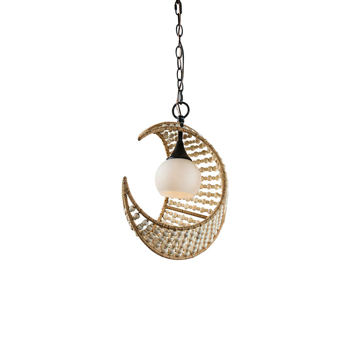 Lunar Crest Pendant Lamp 15"