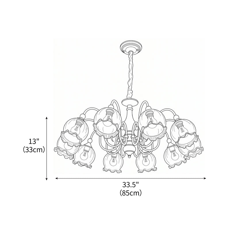 Lunessa Petal Chandelier