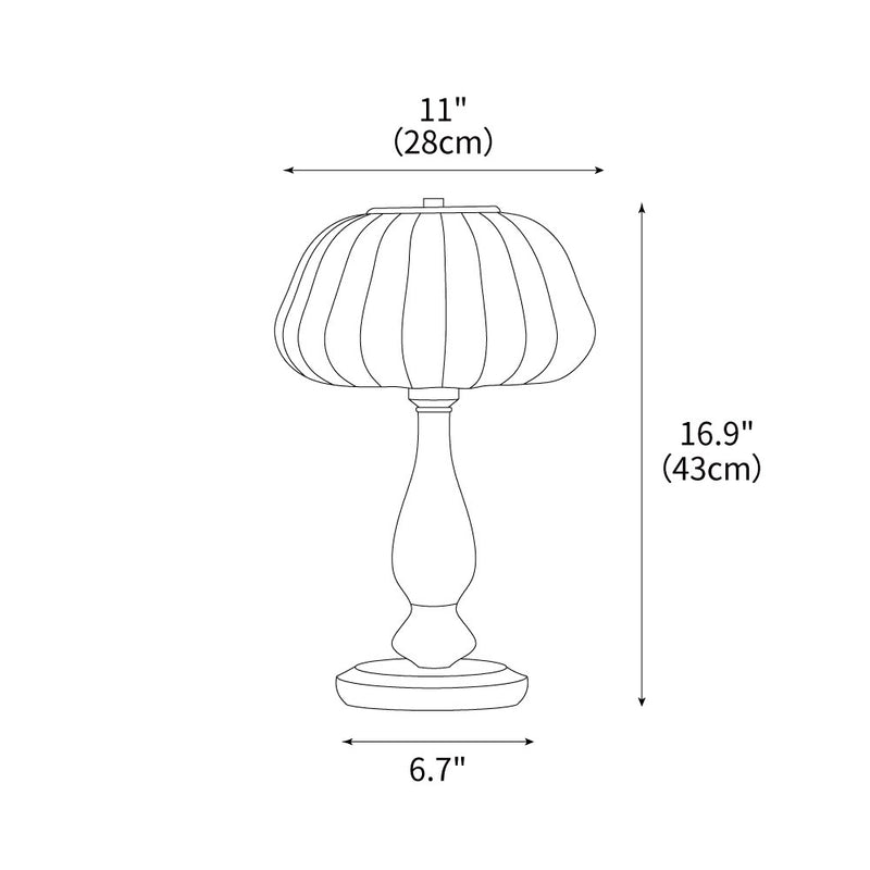 Luxe Blossom Table Lamp