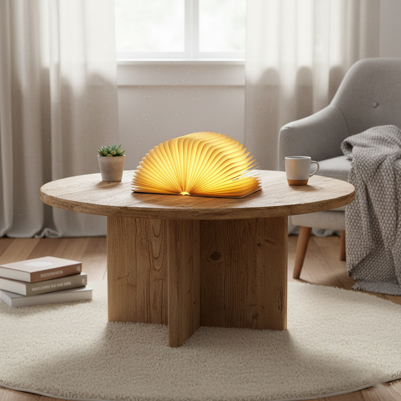 Magic Book Table Lamp 8.7"