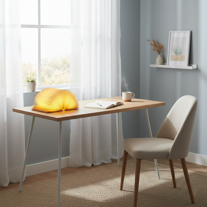 Magic Book Table Lamp 8.7"