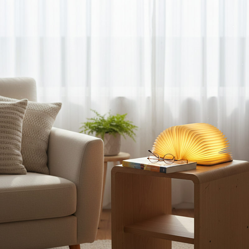 Magic Book Table Lamp 8.7"