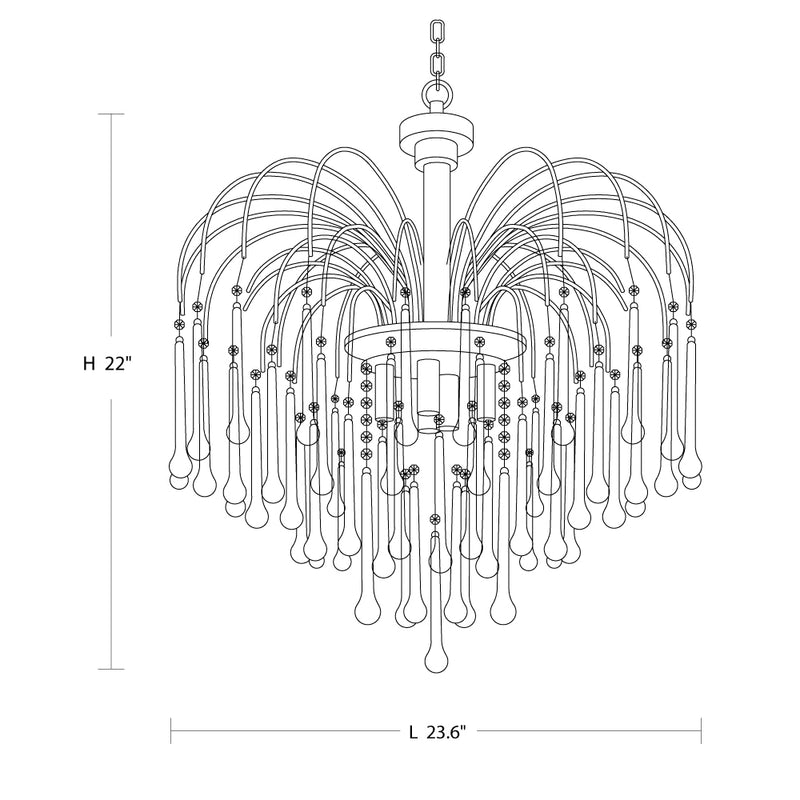 Maltose Chandelier