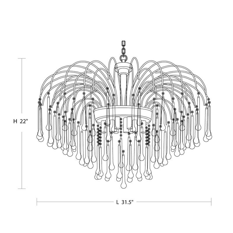 Maltose Chandelier