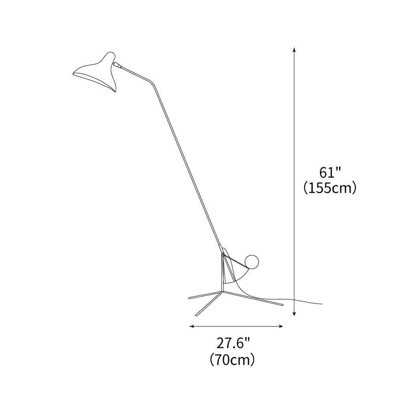 Mantis Arm Floor Lamp
