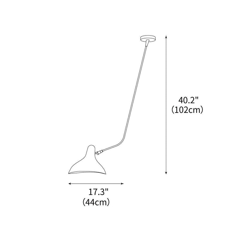 Mantis Pendant Light 17.3"