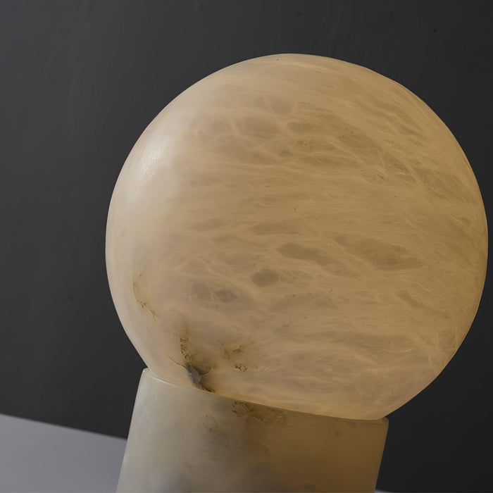 Marble Ball Table Lamp 7.1"