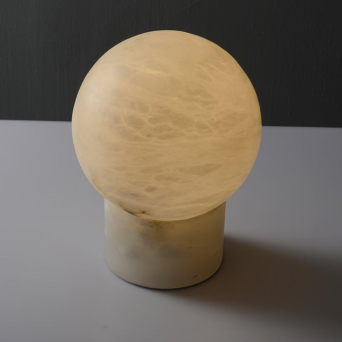 Marble Ball Table Lamp 7.1"