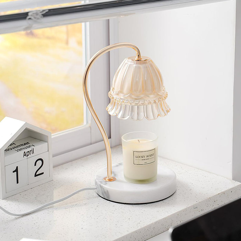 Marble Warmer Table Lamp 6.3"