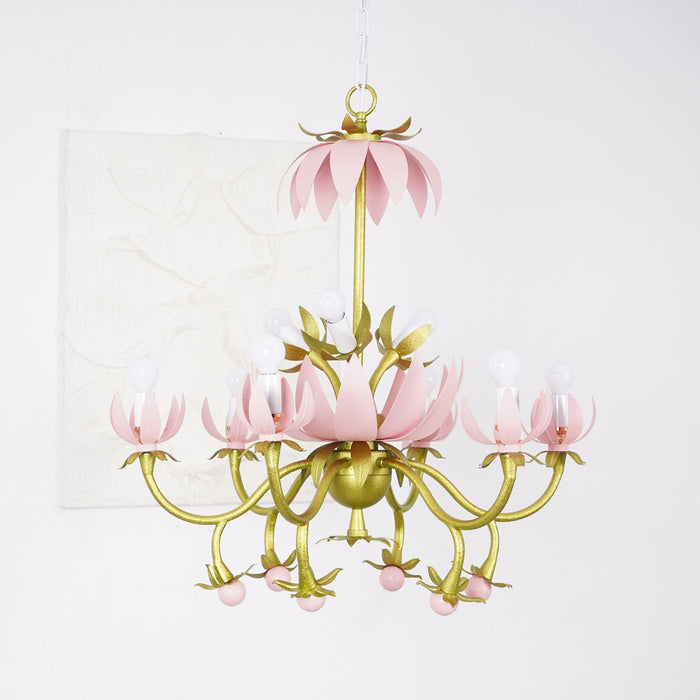 Mardi Gras Blossom Chandelier