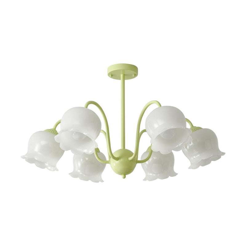 Matcha Resin Flower Chandelier